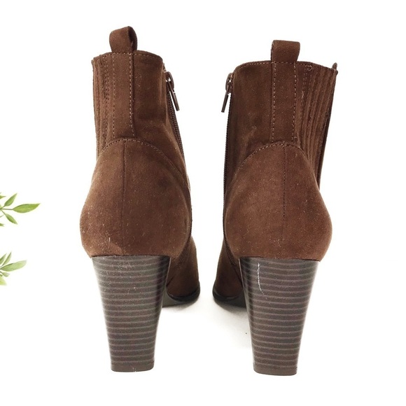 JUSTFAB Ginnee Block Heeled Bootie 8.5 - Picture 3 of 10